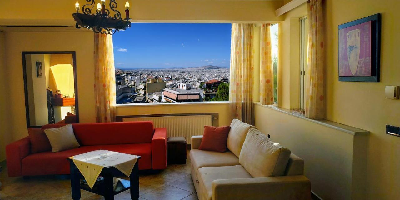 Private Pool & Panorama View On Center Hill Athens