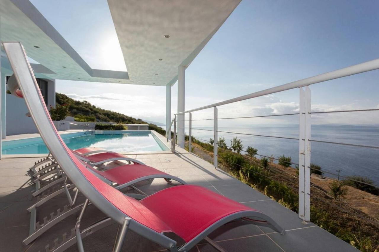 Unique Luxury Sea Side Evia Villa Edipsos