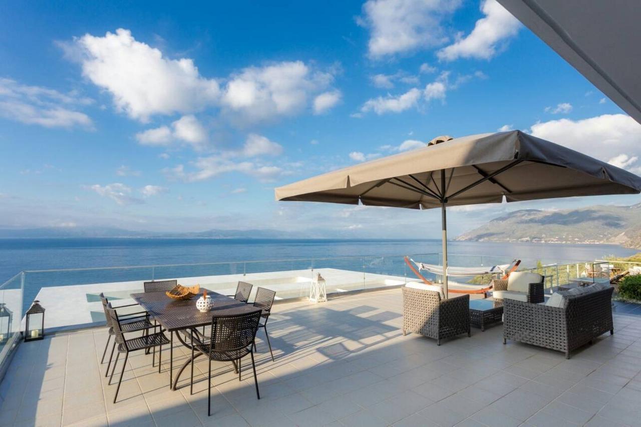 Unique Luxury Sea Side Evia Villa Edipsos