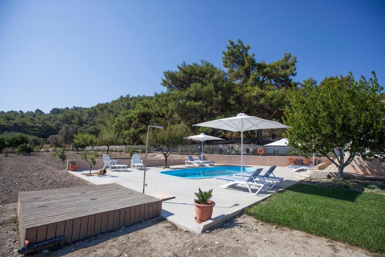 Villa The Olive Grove Private Pool With Star Links Wifi Theologos (Rhodes)