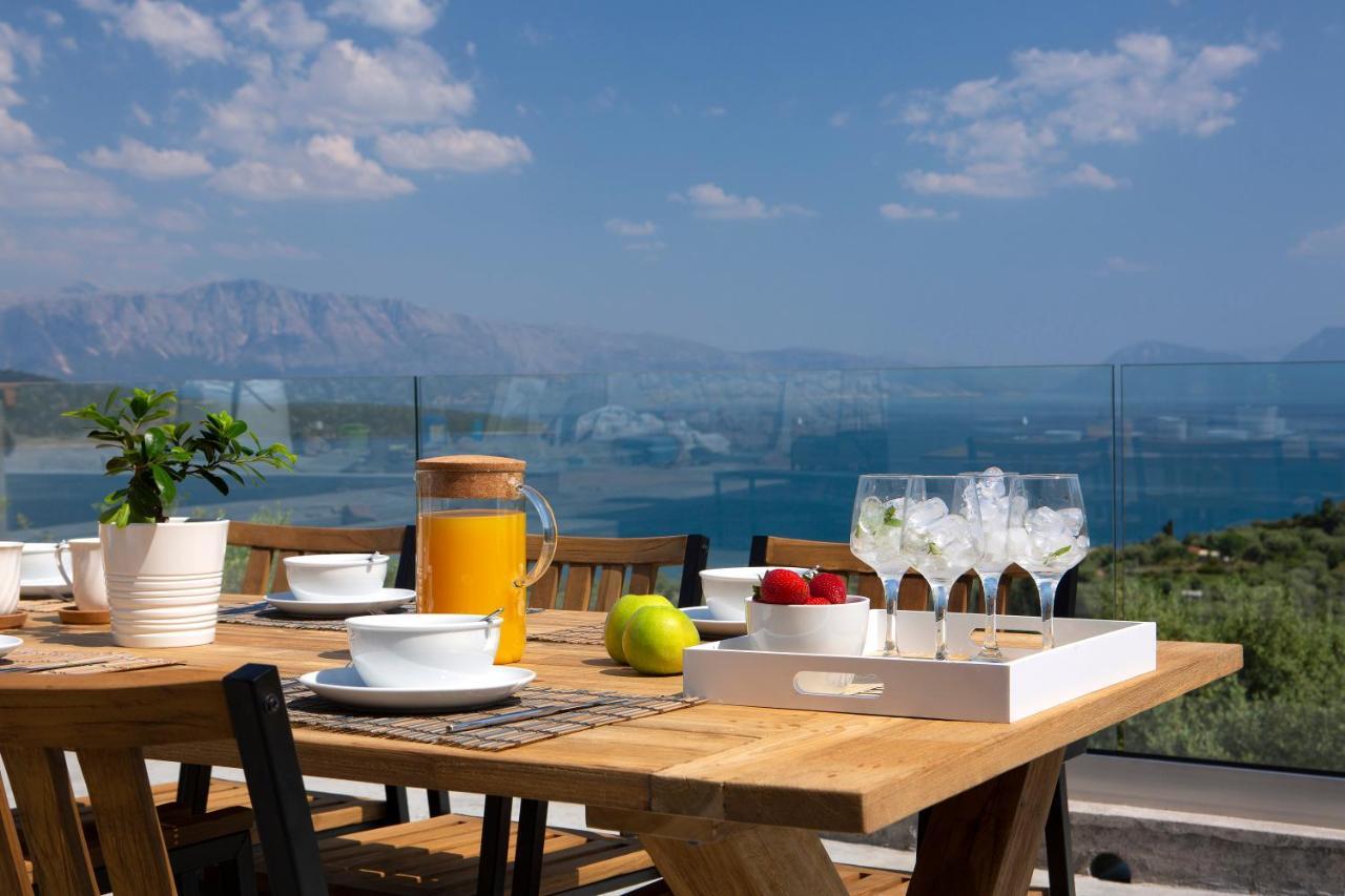 Rachi Sea View Blue Villa Katouna