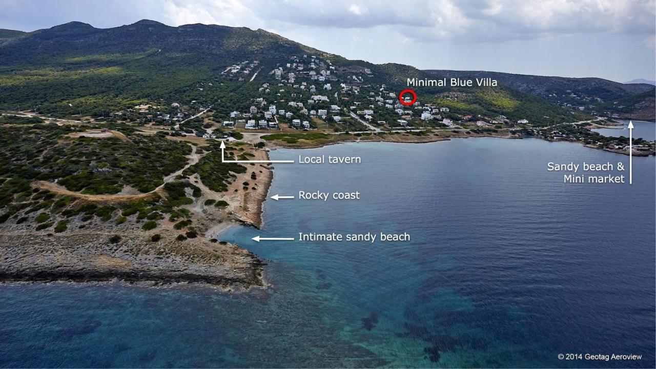 Minimal Blue Agios Spyridon (Markopoulo Mesogaias)