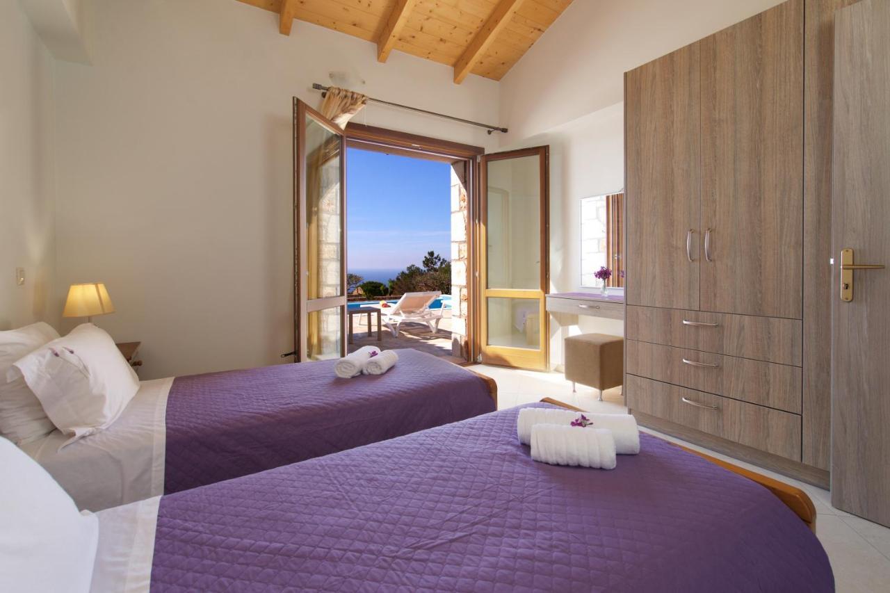 Villa Annita Sea Views Private Pool Tzamarelata Fiskardo Asos