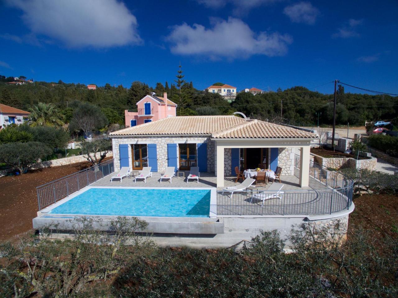 Annita Sea Views Private Pool Tzamarelata Fiskardo