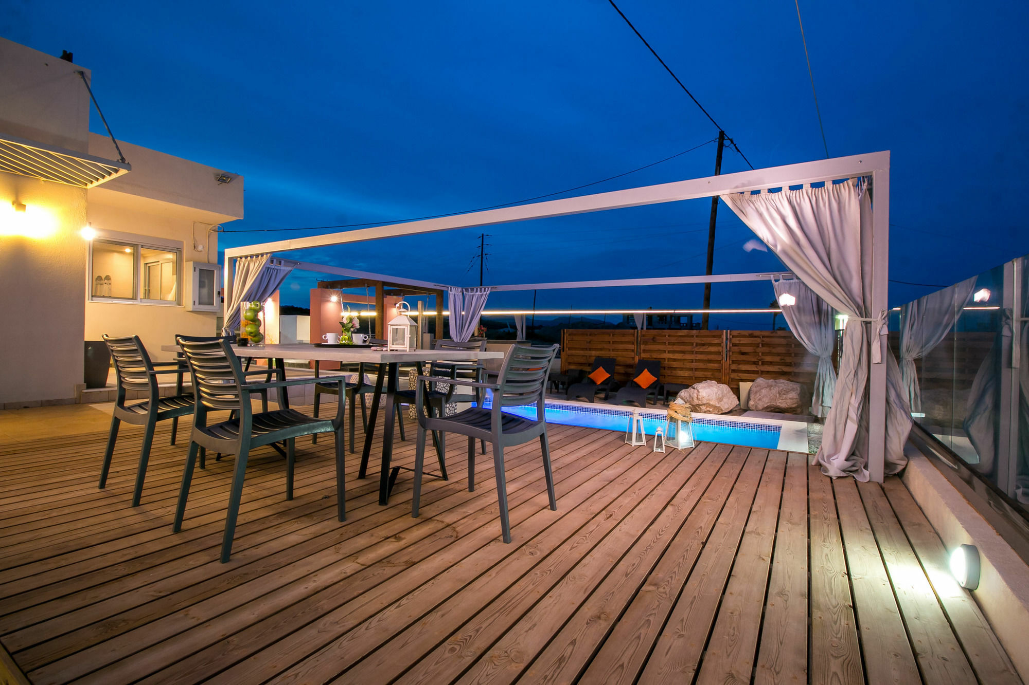 Galazio Villa Lachania (Rhodes)