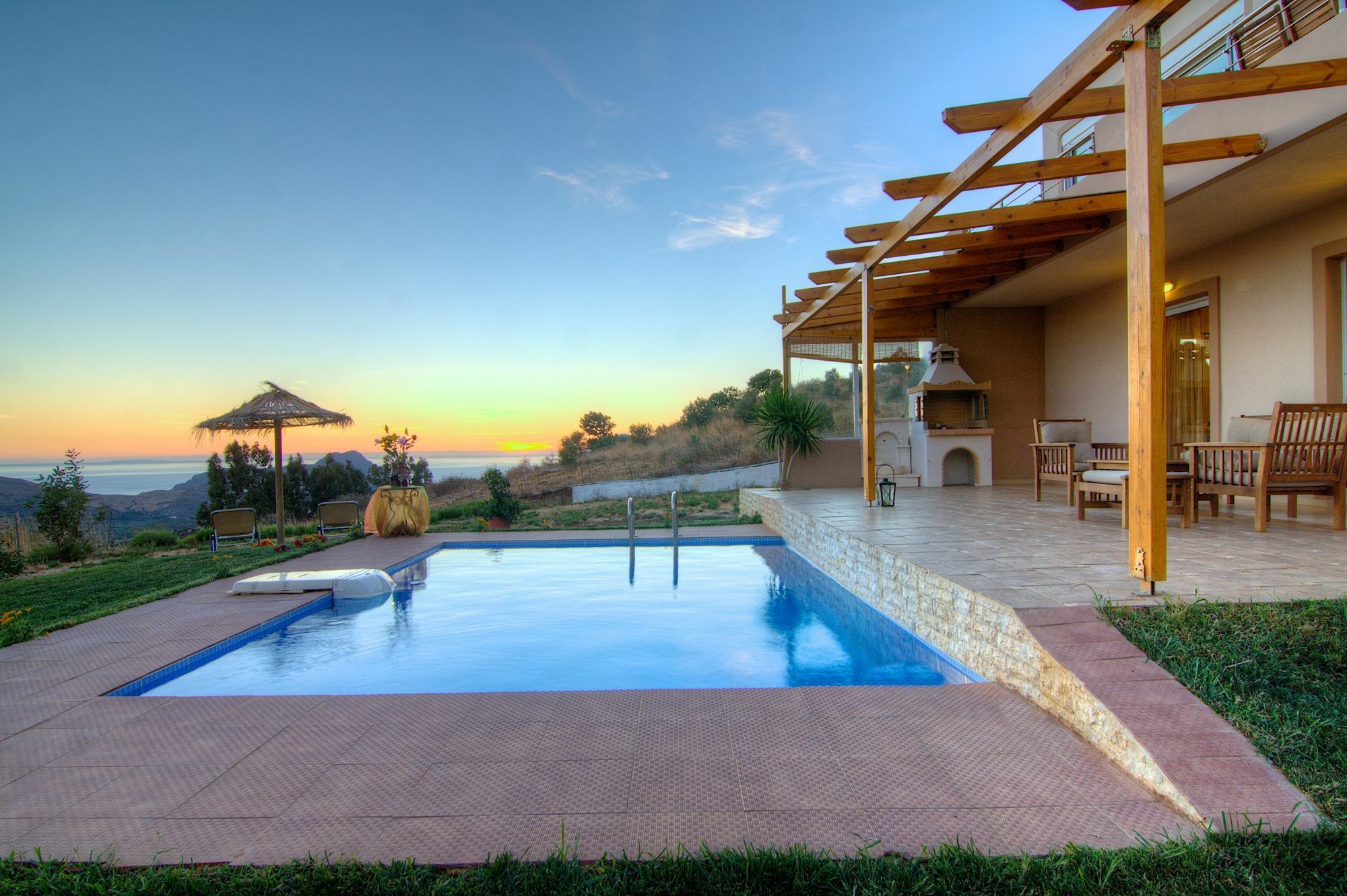 Despina 1 Plakias Private Villa, Private Swimming Pool Garden,amazing View *
