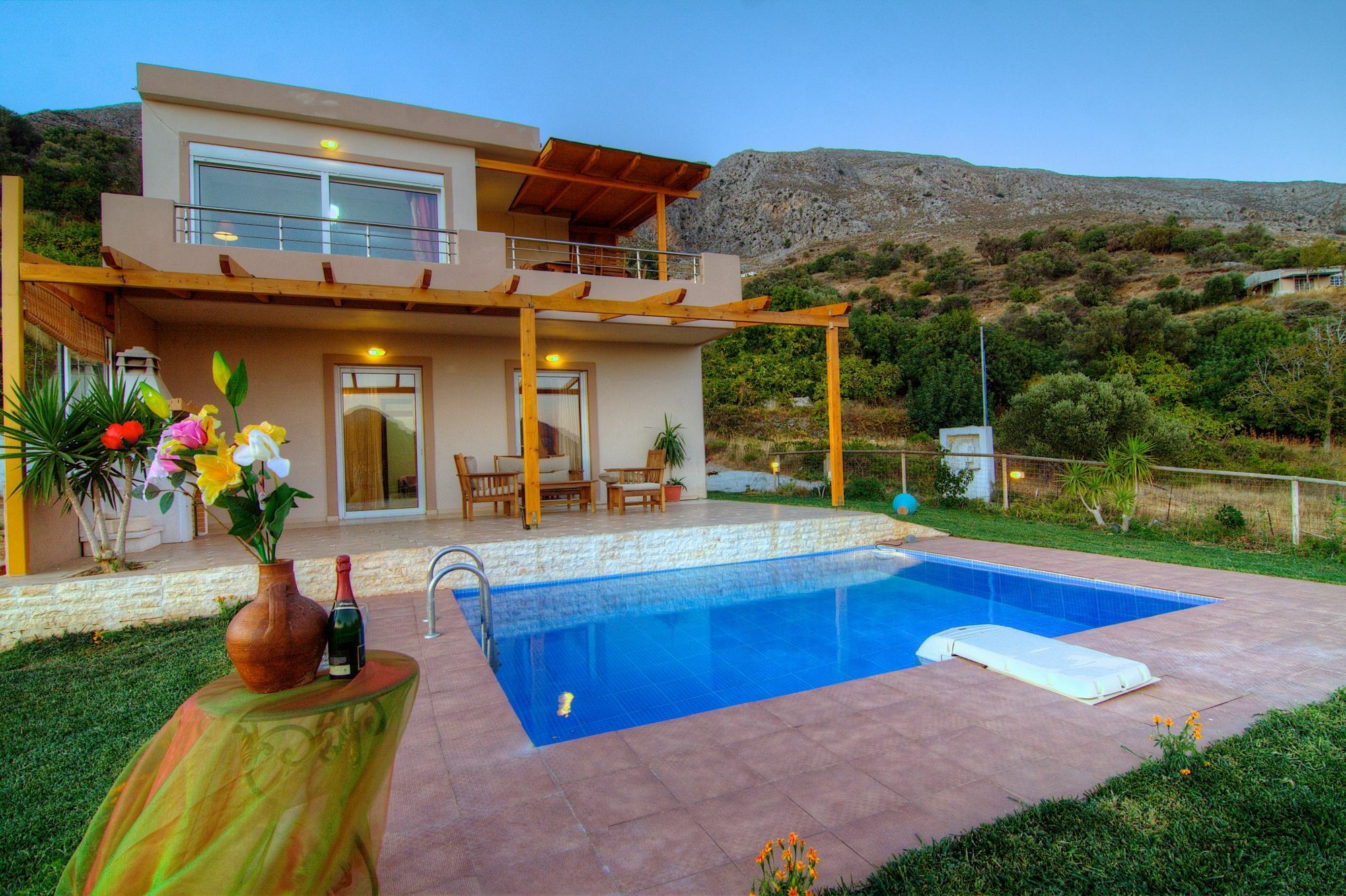 Despina 1 Plakias Private Villa, Private Swimming Pool Garden,amazing View Villa Lefkogeia