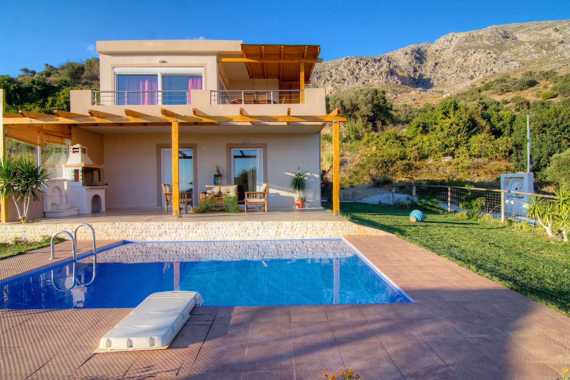 Despina 1 Plakias Private Villa, Private Swimming Pool Garden,amazing View Lefkogeia