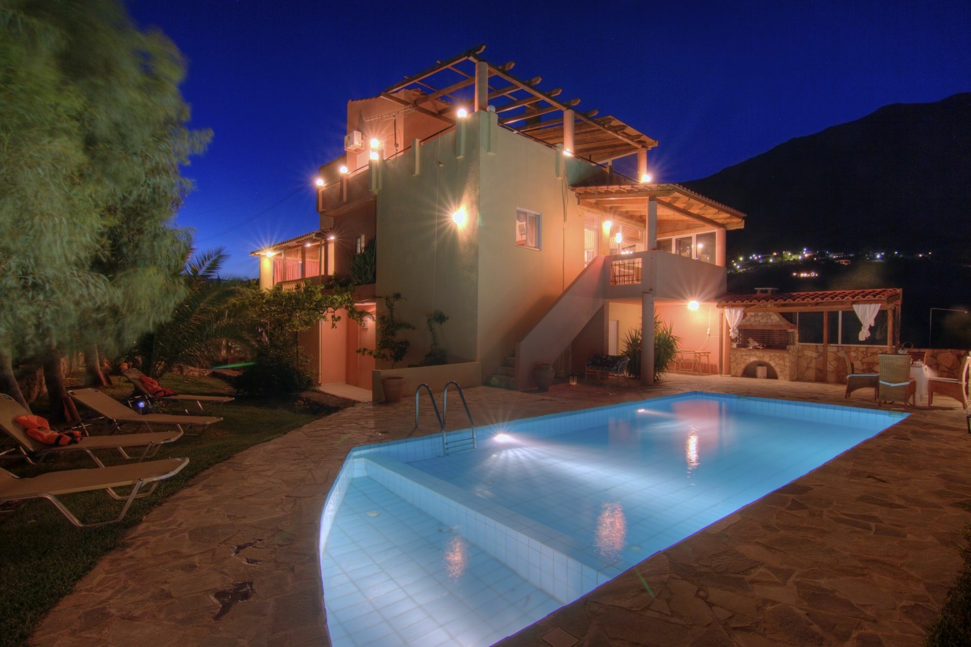 Despina 1 Plakias Private Villa, Private Swimming Pool Garden,amazing View Villa Lefkogeia