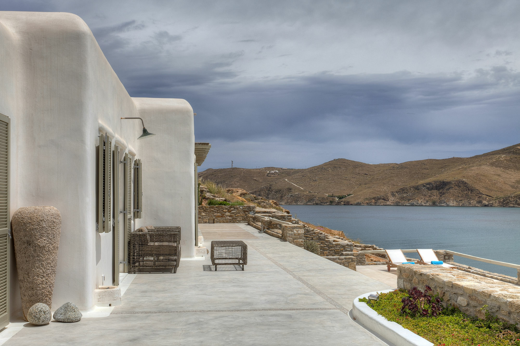 Villa Villa Barbarossa - Elegant Beachfront Retreat With Heated Pool & Outdoor Gym Ftelia (Mykonos)
