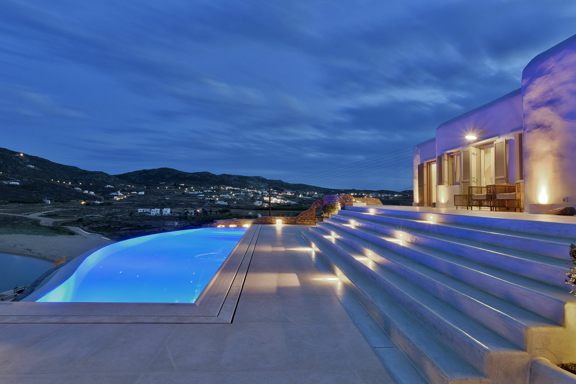 Villa Villa Barbarossa - Elegant Beachfront Retreat With Heated Pool & Outdoor Gym Ftelia (Mykonos)