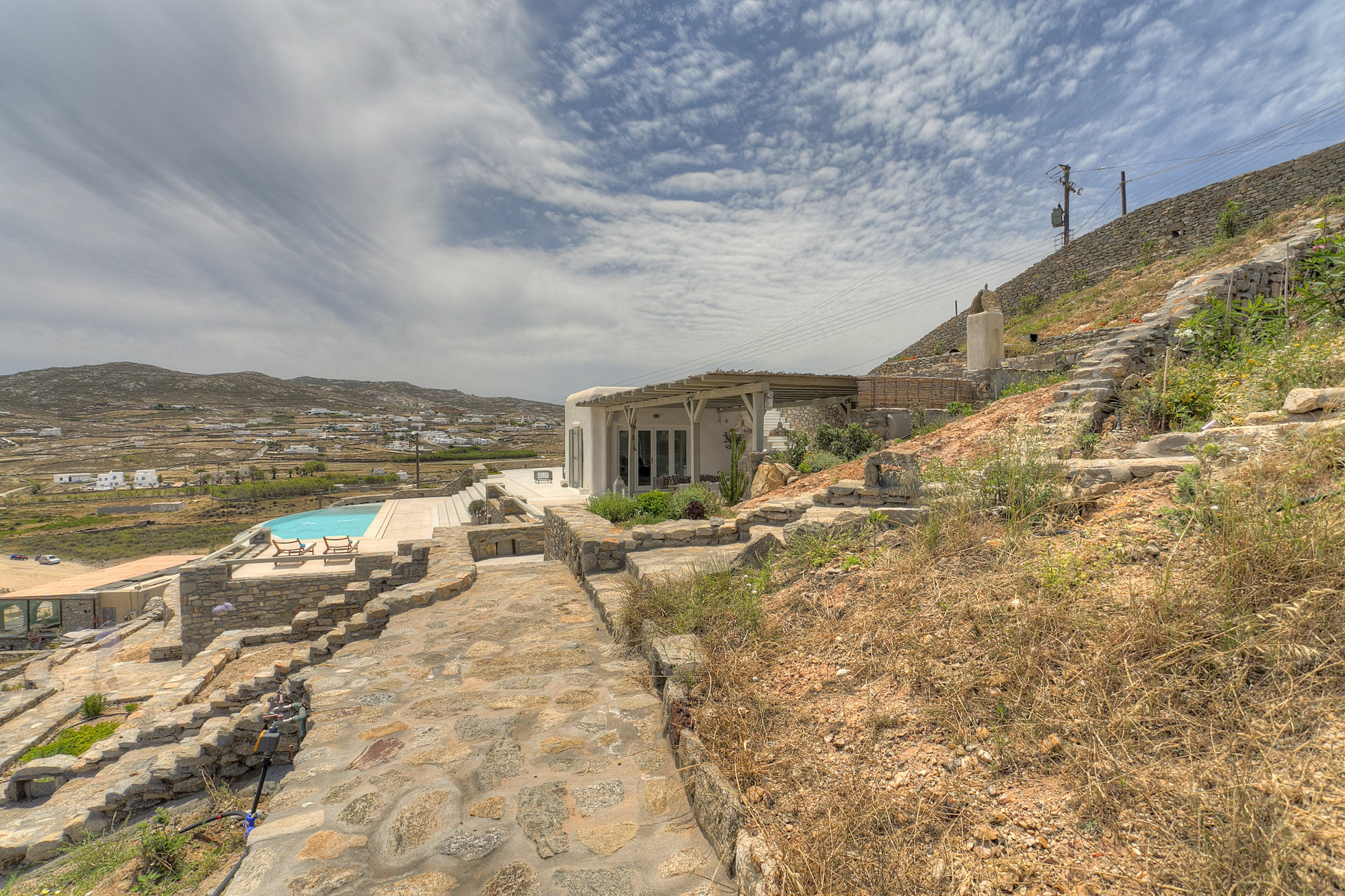 Villa Barbarossa - Elegant Beachfront Retreat With Heated Pool & Outdoor Gym * Ftelia (Mykonos)