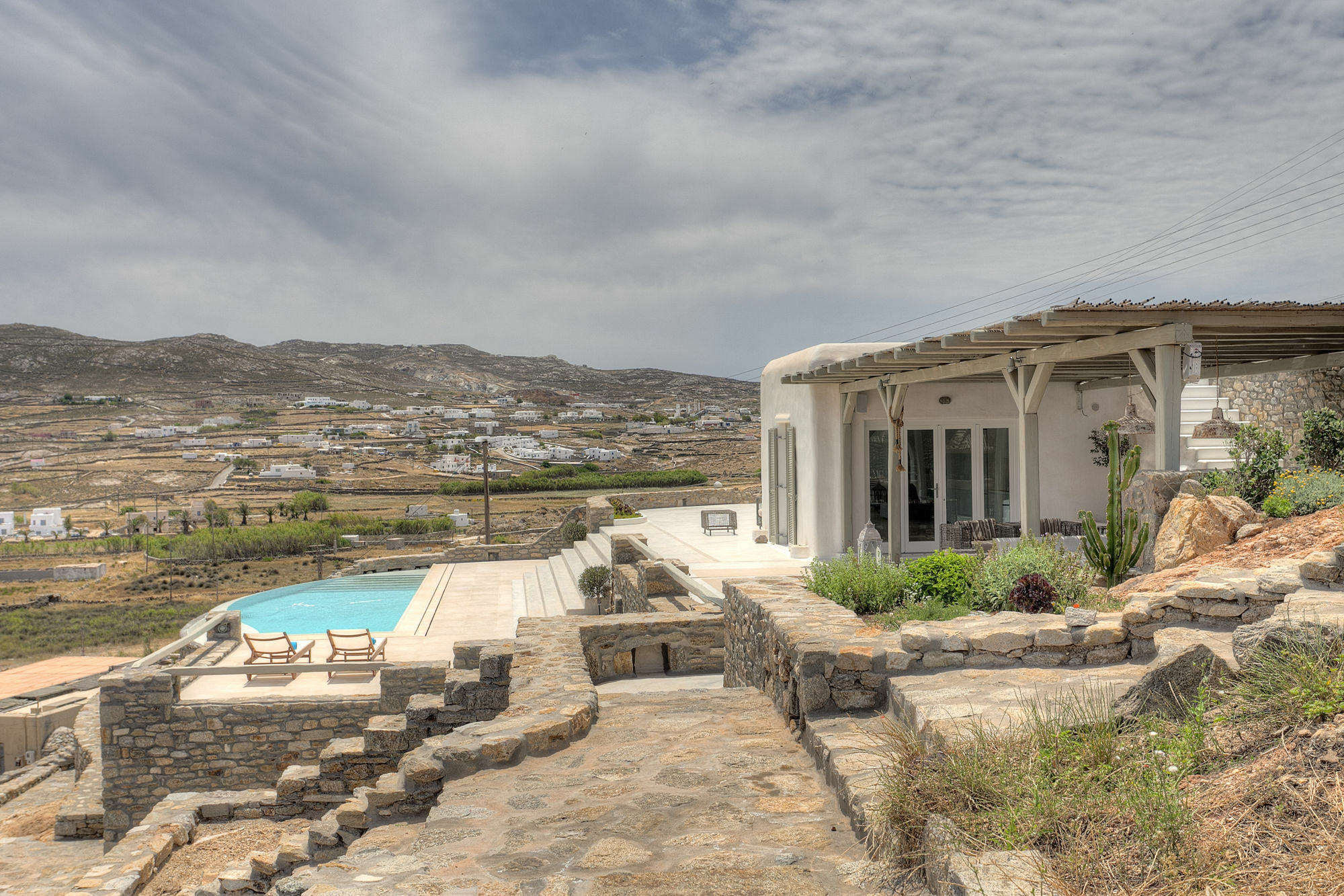 Villa Villa Barbarossa - Elegant Beachfront Retreat With Heated Pool & Outdoor Gym Ftelia (Mykonos)
