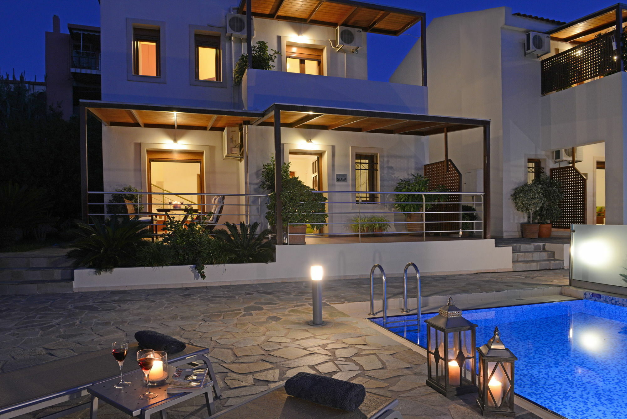 Family-friendly Bluefairy Dafni With Pool, Walk To Restaurants! Villa Georgioupoli