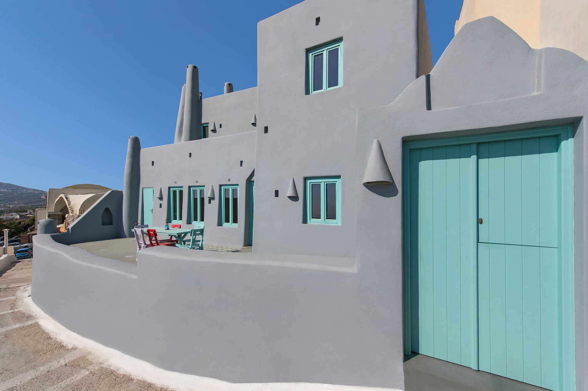 Grey Apartment Fira (Santorini)