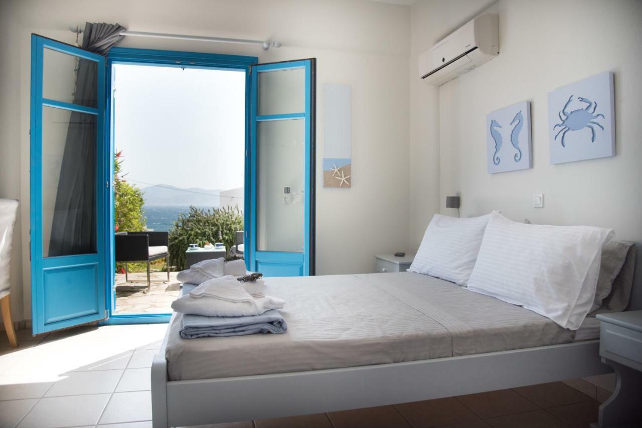 Just Blue With Amazing Sea Views In Holiday home Piso Livadi
