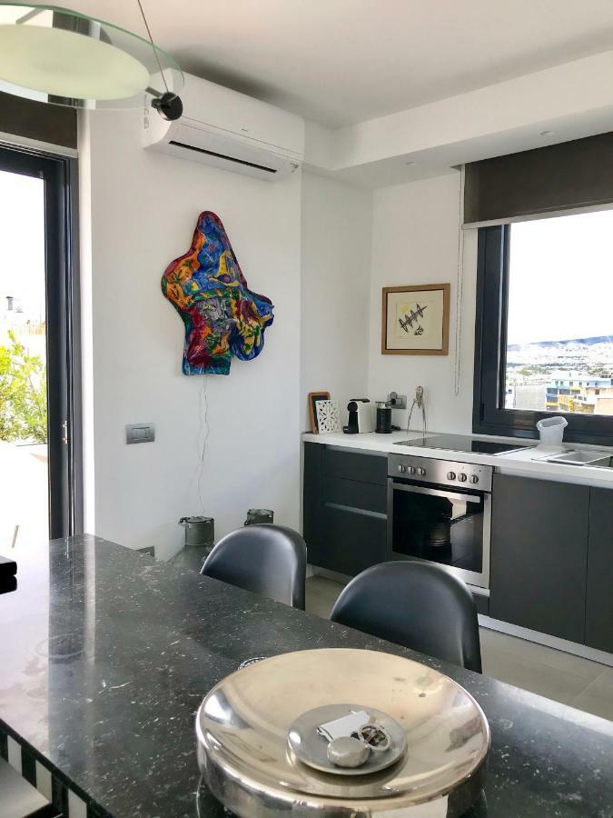 Stylish Penthouse With Acropolis And 360 View Athens