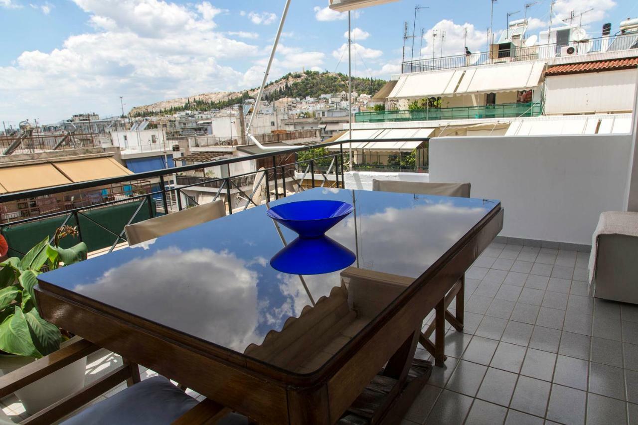 Apartment Balcony With Acropolis View *
