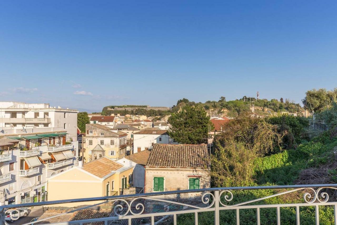 Spacious Maisonette - Roof View Of Corfu Port Mantouki