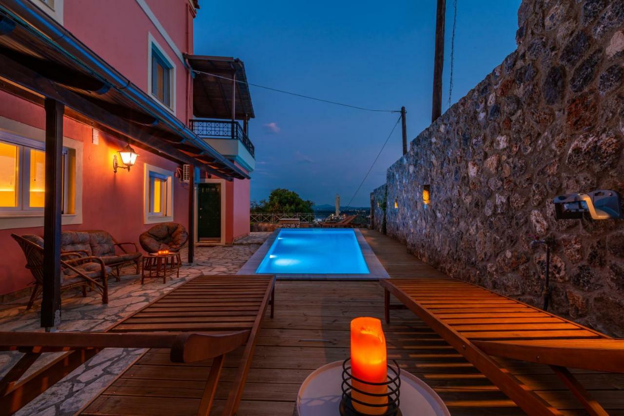 Belvedere ,pyrgi,corfu ,stunning Ipsos Bay View
