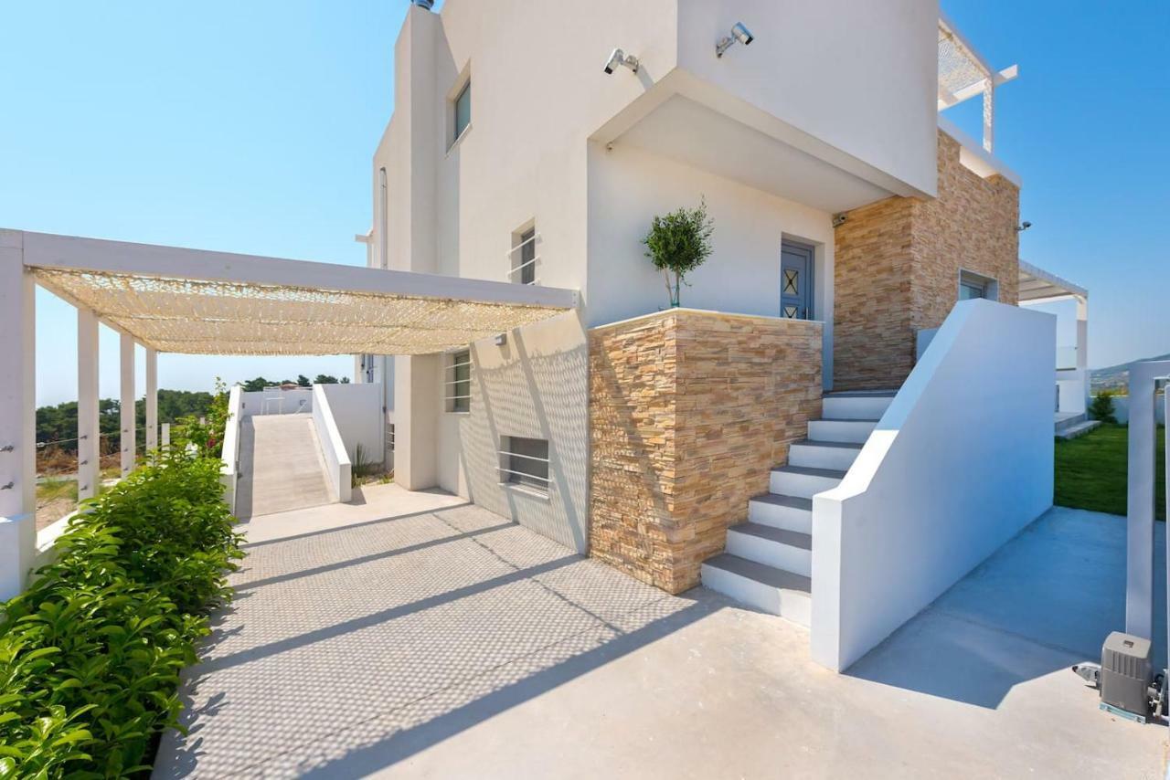 Kalithea-hills With Pool For 8 Up To 12 In Rhodes Town Villa Asgourou