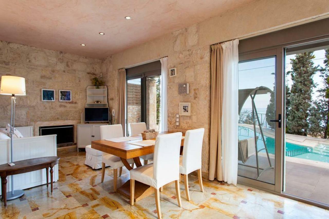 Thomais - 2 With A Pool And Sea View * Agia Pelagia (Crete)