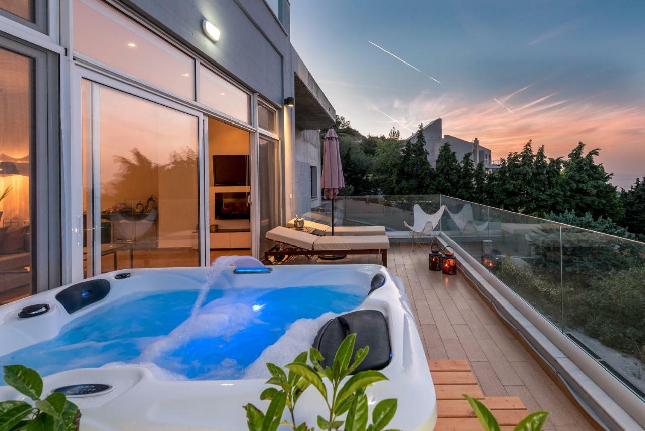 Flyviewflatsgold Privatehottub With Seaview Apartment Ixia (Rhodes)