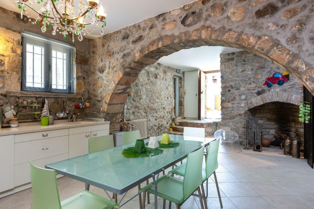 Villa Muazzo Creta Stone House, Nature Escape With Pool, By Thinkvilla Pigi (Crete)
