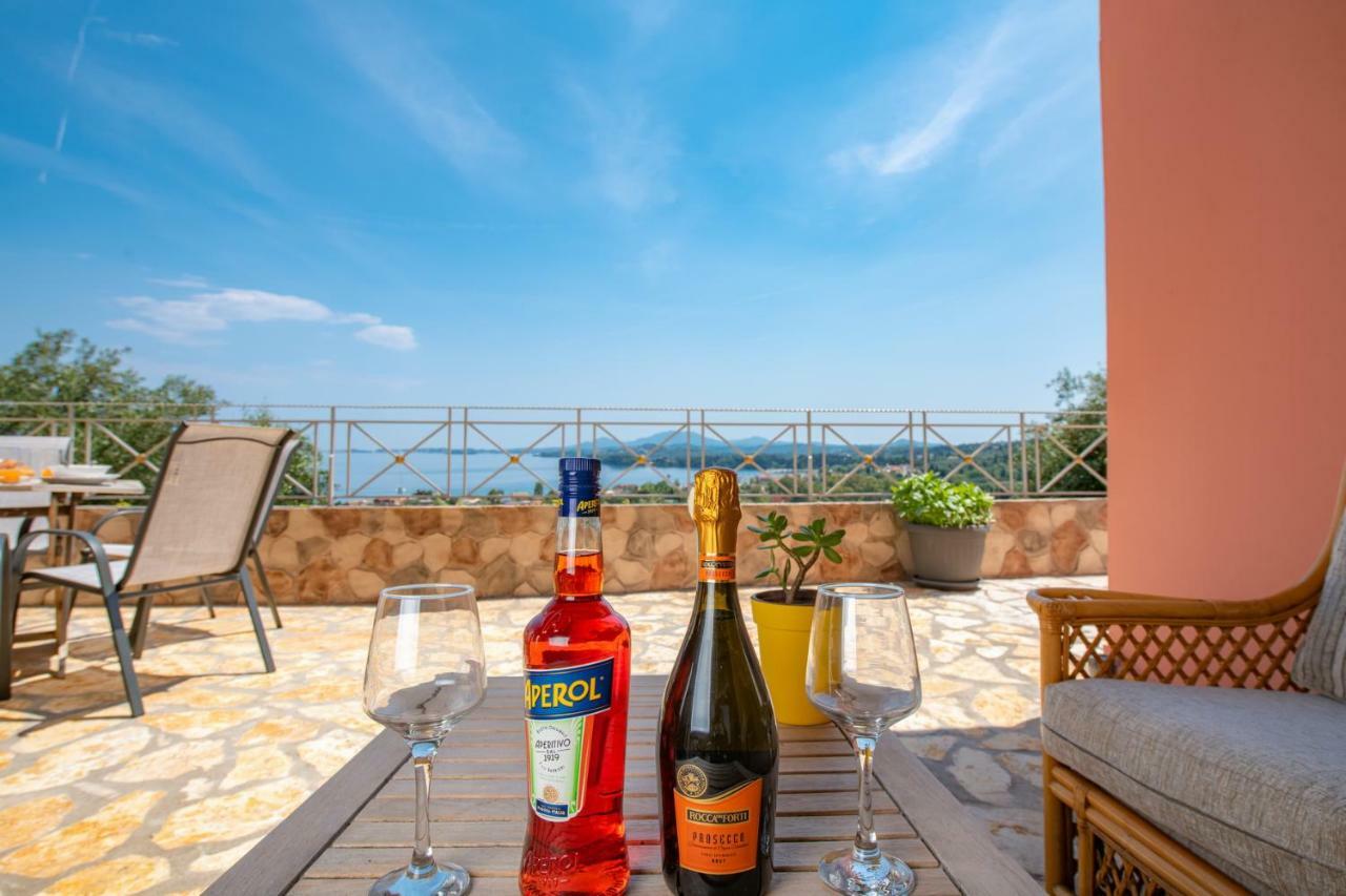 Belvedere ,pyrgi,corfu ,stunning Ipsos Bay View Villa *