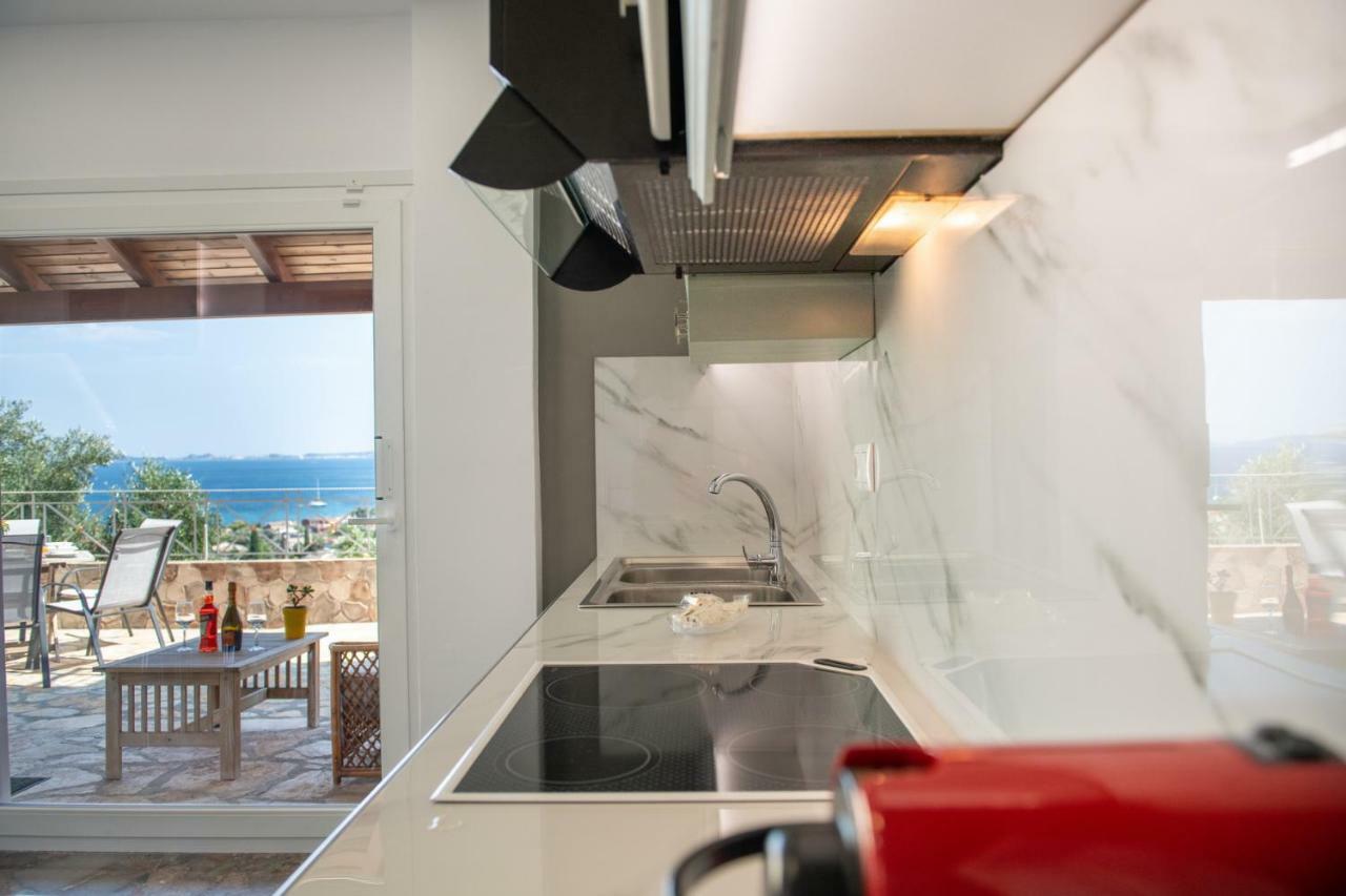 Belvedere ,pyrgi,corfu ,stunning Ipsos Bay View Agios Markos
