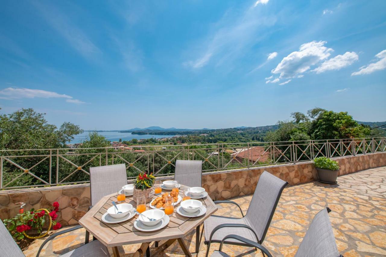 Belvedere ,pyrgi,corfu ,stunning Ipsos Bay View Villa