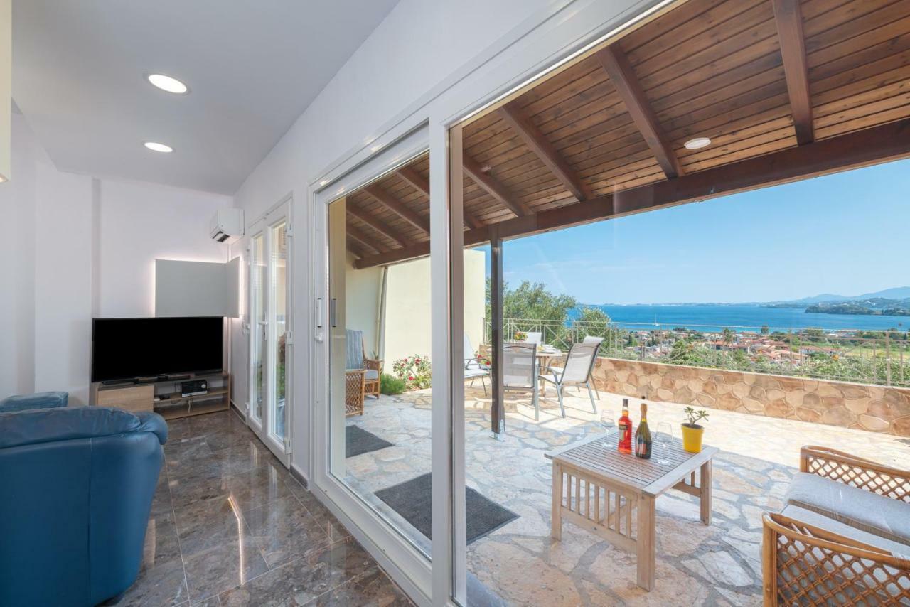 Belvedere ,pyrgi,corfu ,stunning Ipsos Bay View *