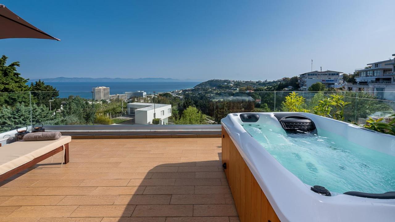 Apartment Flyviewflatsgold Privatehottub With Seaview Ixia (Rhodes)