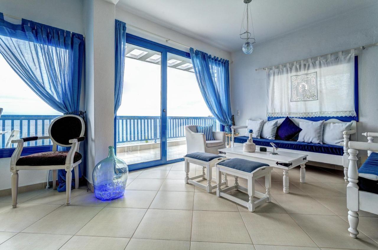 Navy Greece With Swimming Pool & Sea View * Makrygialos