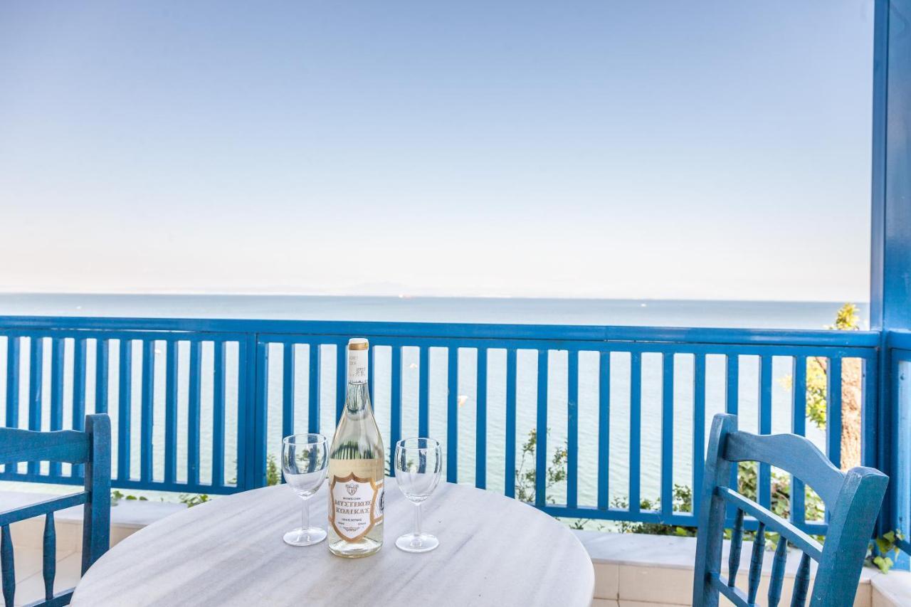 Navy Greece With Swimming Pool & Sea View Makrygialos