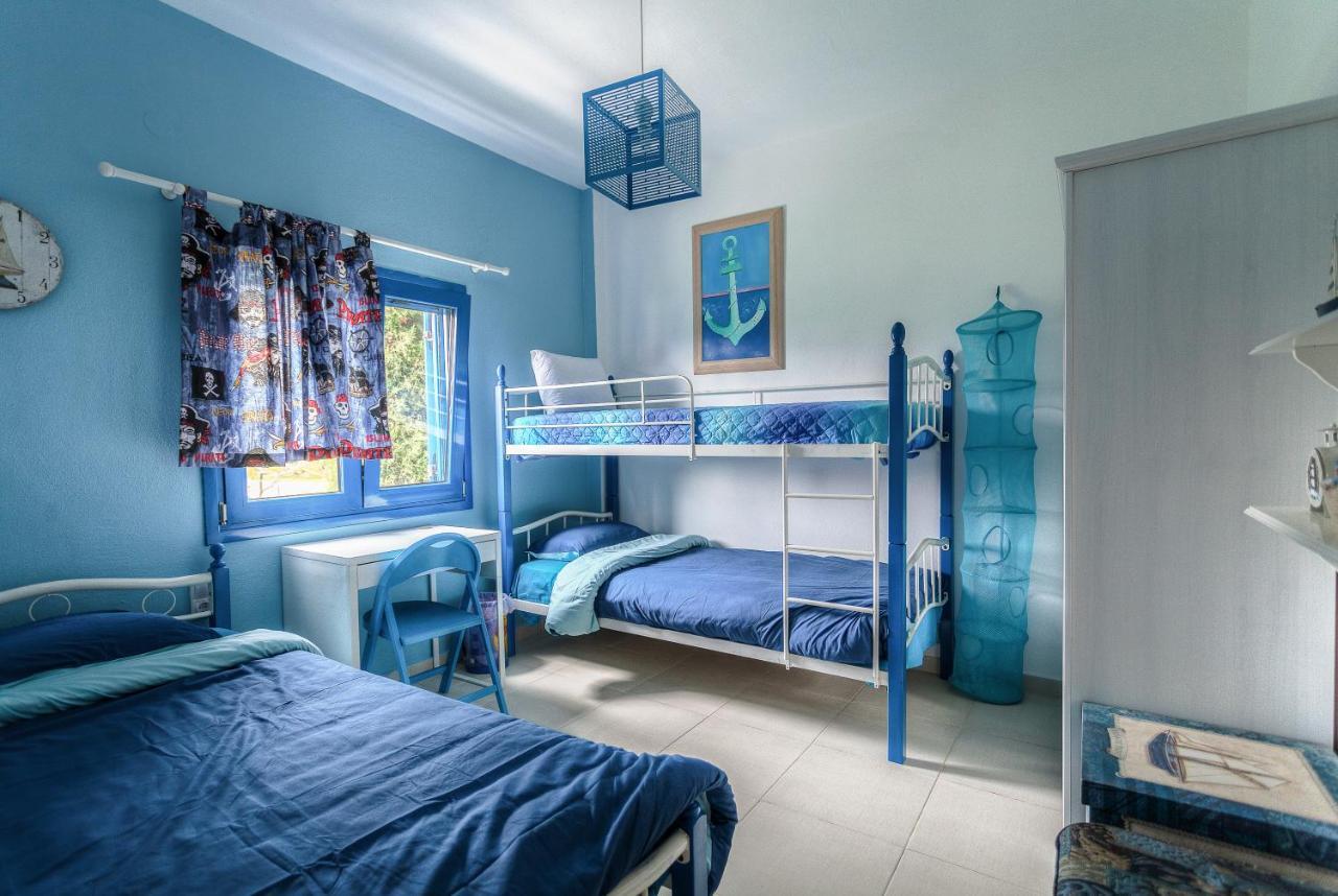 Navy Greece With Swimming Pool & Sea View * Makrygialos