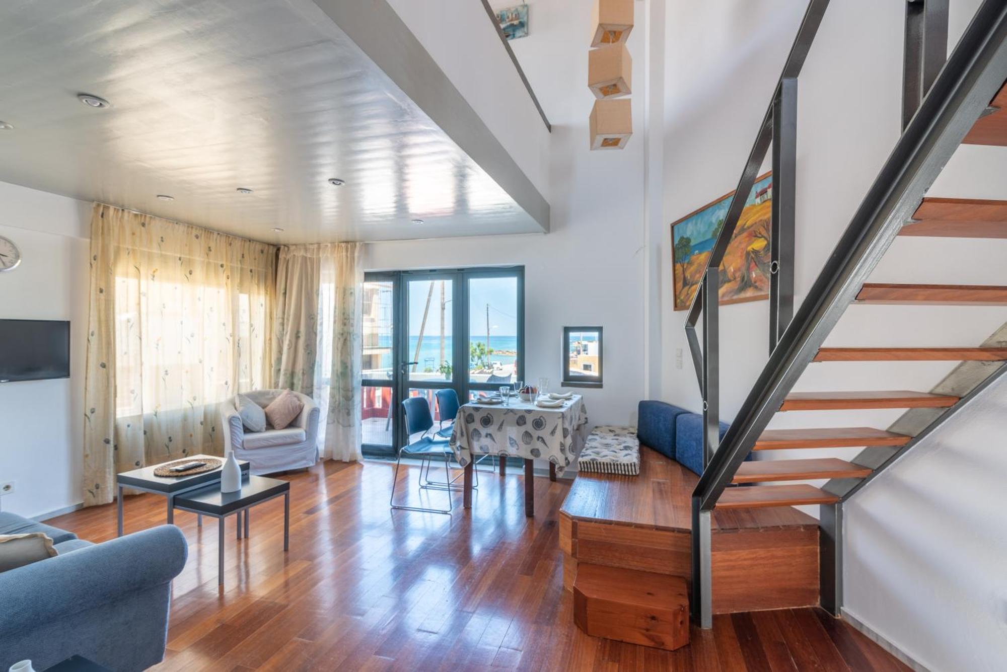 Red Beachfront Apartment Kokkini Hani