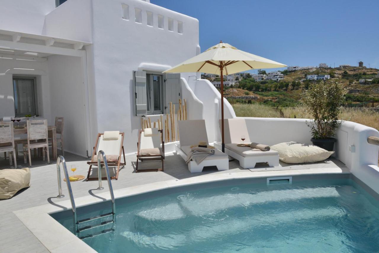 Kleio Naxian Album With Private Pool Villa Glinado Naxos
