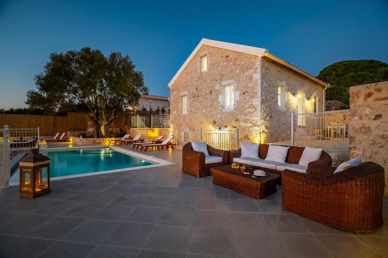 Fiscardo Luxury Stone Alex ,with Sunset View! Villa