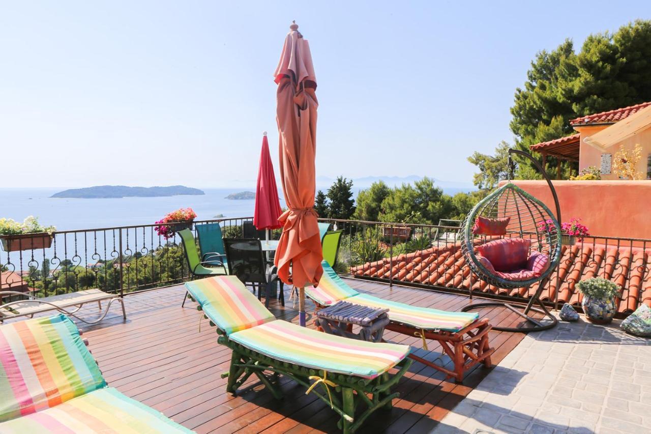 Absolute Vacation Luxury Stratos Near Sea Majestic View Achladies (Skiathos)