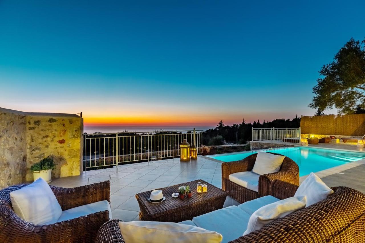 Fiscardo Luxury Stone Alex ,with Sunset View!