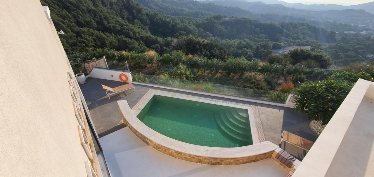 Kalithea-hills With Pool For 8 Up To 12 In Rhodes Town Villa *