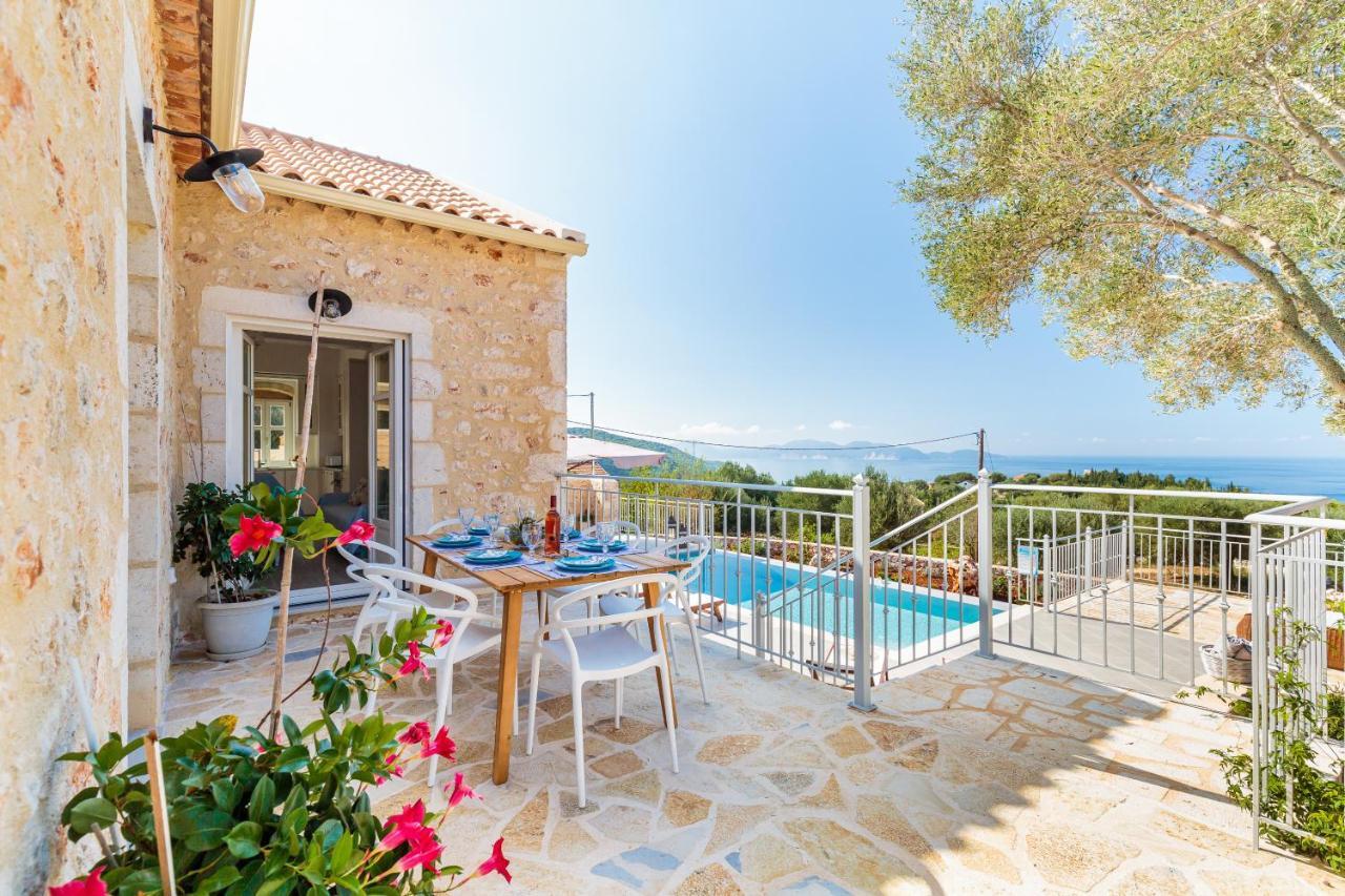 Fiscardo Luxury Stone Alex ,with Sunset View! Villa