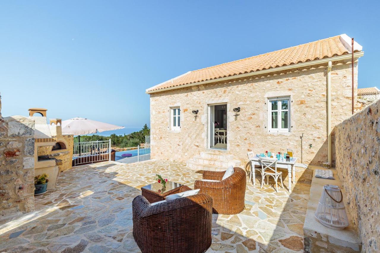 Fiscardo Luxury Stone Alex ,with Sunset View! *