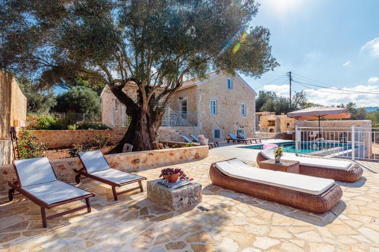 Fiscardo Luxury Stone Alex ,with Sunset View! Fiskardo
