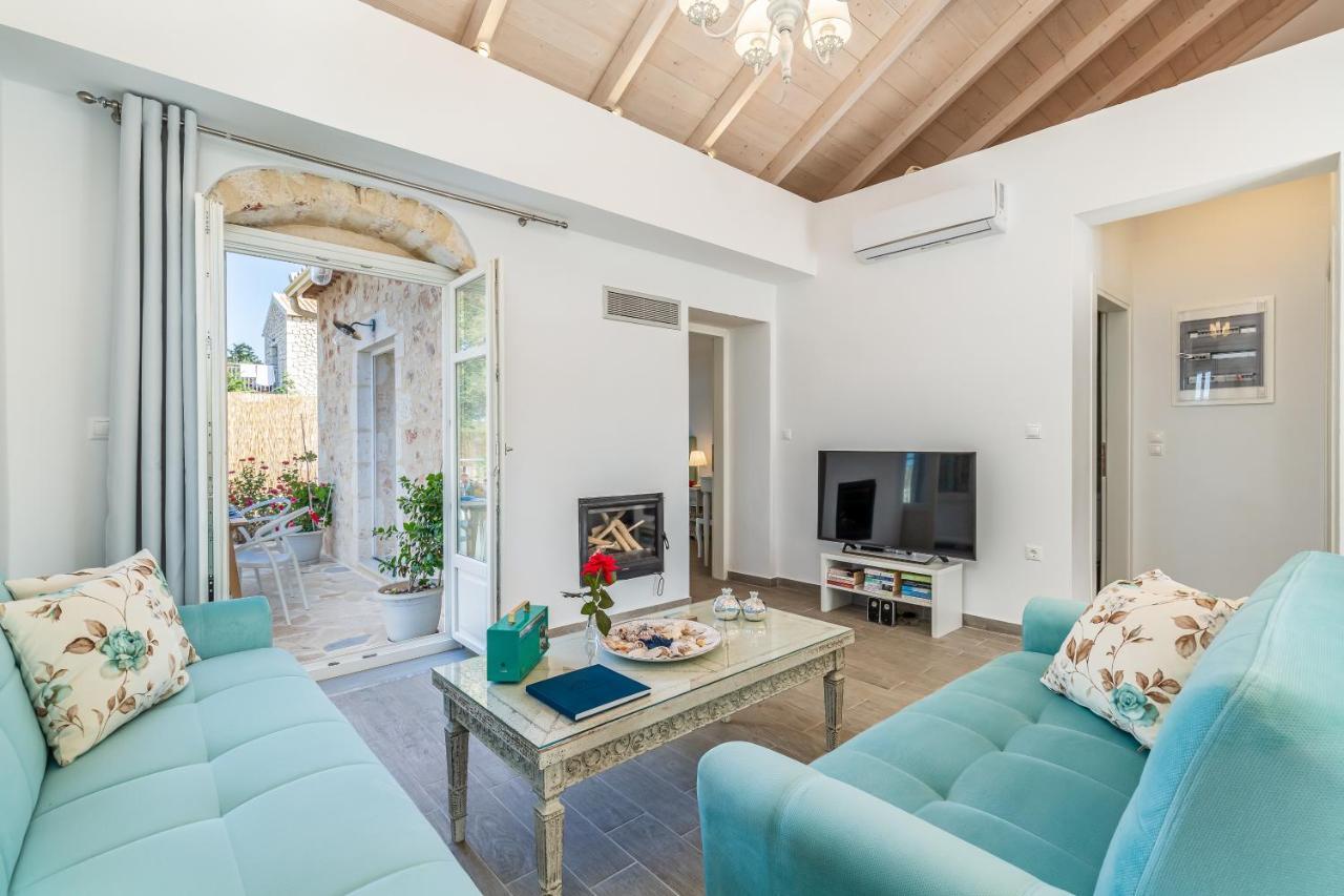 Villa Fiscardo Luxury Stone Alex ,with Sunset View! Fiskardo