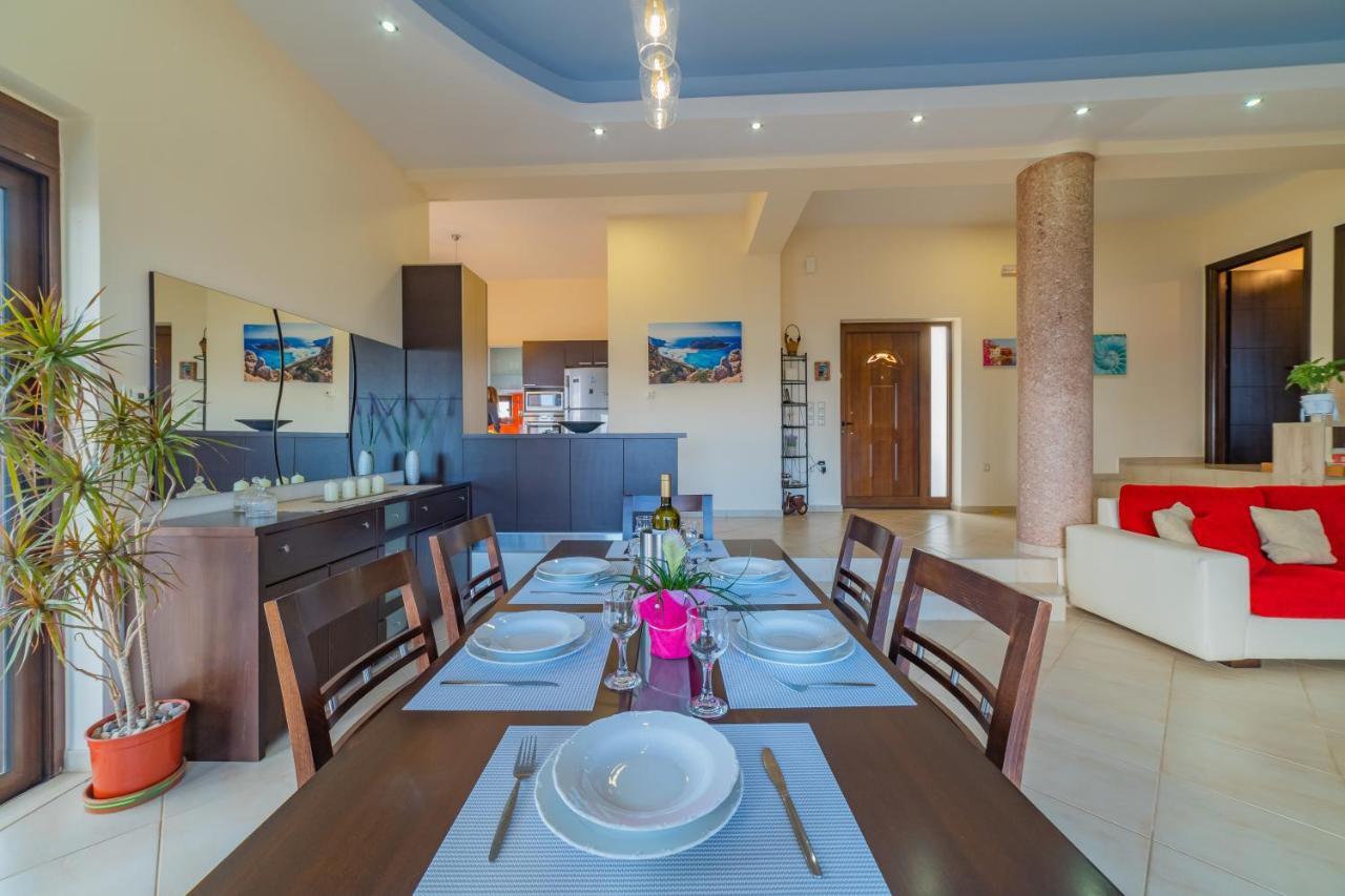 Deluxe Kamba With Sea View Villa Aptera