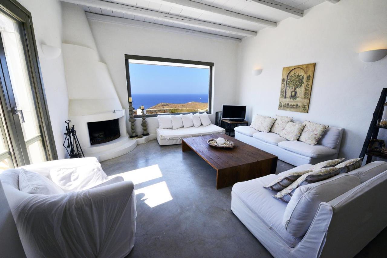 Spectacular Sunset View At Melissaki Villa Ioulis