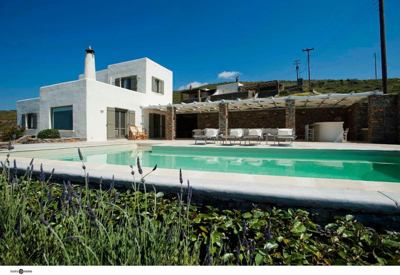 Spectacular Sunset View At Melissaki Villa Ioulis