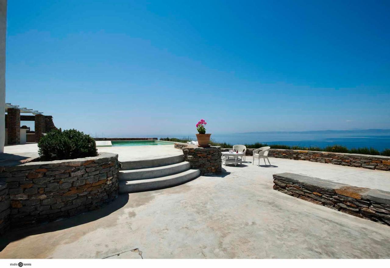 Villa Spectacular Sunset View At Melissaki Ioulis